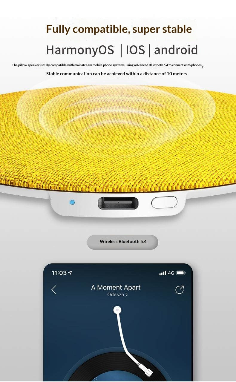 Mini Ultra-Thin Sleep-Inducing Bluetooth Speaker