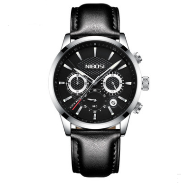 Men’s Black & Gold Sports Watch