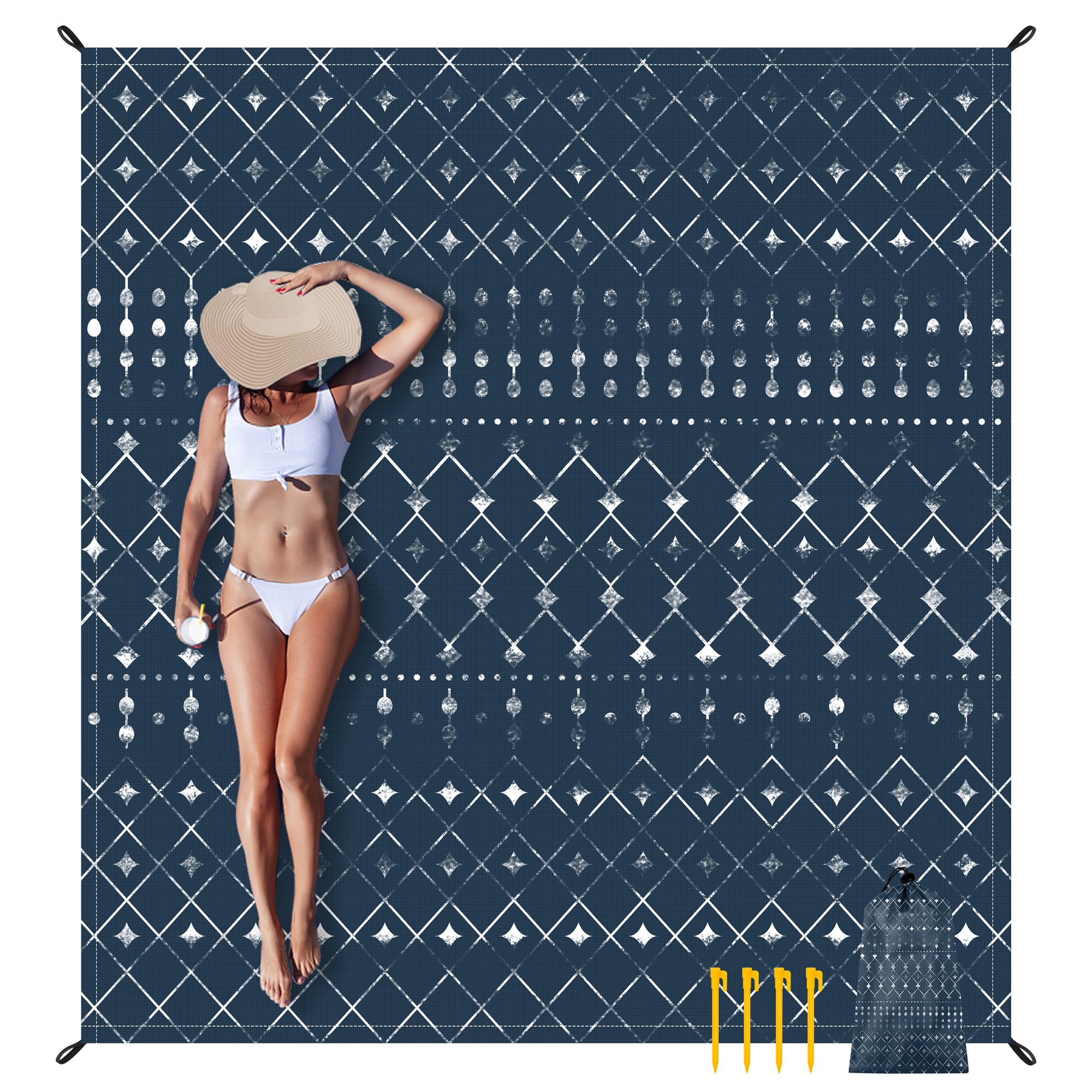 Sand-Free Waterproof Beach Blanket